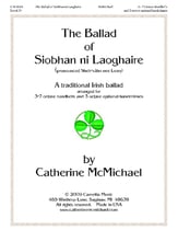 Ballad of Siobhan ni Laoghaire Handbell sheet music cover